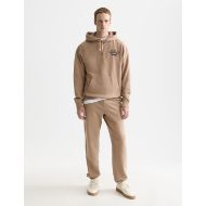 Picture of SCOTCH&SODA MEN'S FRONT AND BACK ARTWORK RELAXED-FIT ARTWORK IN LIGHT PASTEL BROWN 7