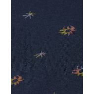 Picture of SCOTCH&SODA MEN'S MICRO-PRINTED REGULAR-FIT T-SHIRT IN DARK BLUE 3