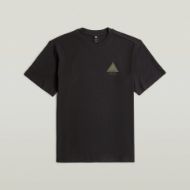 Picture of G-STAR MEN'S SMALL LOGO T-SHIRT IN DK BLACK 6