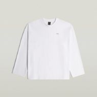 Picture of G-STAR MEN'S HEAVY JERSEY OVERSIZED T-SHIRT IN WHITE 6