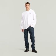 Picture of G-STAR MEN'S HEAVY JERSEY OVERSIZED T-SHIRT IN WHITE 4