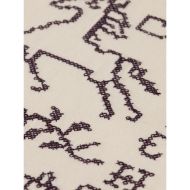 Picture of SCOTCH&SODA MEN'S CROSS-STITCHED FRONT ARTWORK LOOSE-FIT T-SHIRT IN LIGHT BEIGE 3