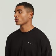 Picture of G-STAR MEN'S HEAVY JERSEY OVERSIZED T-SHIRT IN DK BLACK 3