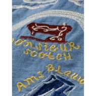 Picture of SCOTCH&SODA MEN'S THE 40TH ANNIVERSARY RELAXED-FIT SHORT SLEEVE SHIRT IN BLUE 3