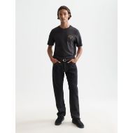 Picture of SCOTCH&SODA MEN'S CHEST ARTWORK REGULAR-FIT T-SHIRT IN BLACK 7