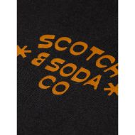 Picture of SCOTCH&SODA MEN'S CHEST ARTWORK REGULAR-FIT T-SHIRT IN BLACK 3