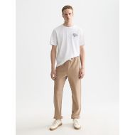 Picture of SCOTCH&SODA MEN'S CHEST ARTWORK REGULAR-FIT T-SHIRT IN WHITE/PASTEL 7