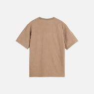 Picture of SCOTCH&SODA MEN'S FRONT ARTWORK RELAXED-FIT SNOW-WASHED T-SHIRT IN MEDIUM BEIGE 2