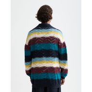 Picture of SCOTCH&SODA MEN'S OPEN STRUCTURE KNITTED CARDIGAN IN MULTICOLOR 5