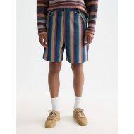 Снимка на SCOTCH&SODA МЪЖКИ БЕРМУДИ WESTERN DETAILED STRIPED COTTON LOOSE-FIT В КОМБИНАЦИЯ 4