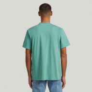 Picture of G-STAR MEN'S G ICON GR T-SHIRT IN MINERAL BLUE 2