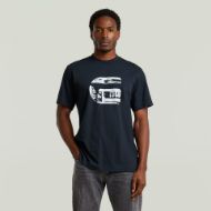Picture of G-STAR MEN'S G ICON GR T-SHIRT IN SALUTE 1