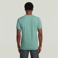 Picture of G-STAR MEN'S SLIM BASE T-SHIRT IN MINERAL BLUE 2