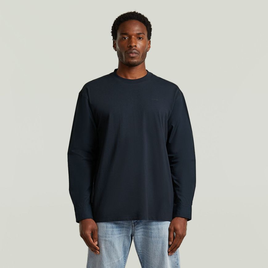 Picture of G-STAR MEN'S T-SHIRT LONG SLEEVE RELAXED R T IN SALUTE