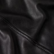 Picture of G-STAR MEN'S BIKER LEATHER JACKET IN DK BLACK 7