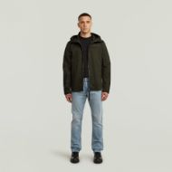 Picture of G-STAR MEN'S BATT HOODED OVERSHIRT IN ASFALT 4