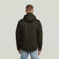 Picture of G-STAR MEN'S BATT HOODED OVERSHIRT IN ASFALT 2