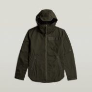 Picture of G-STAR MEN'S BATT HOODED OVERSHIRT IN ASFALT 6