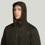 Picture of G-STAR MEN'S BATT HOODED OVERSHIRT IN ASFALT 3