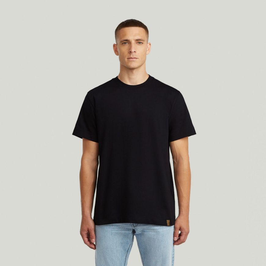 Picture of G-STAR MEN'S GS-01 T-SHIRT IN DK BLACK