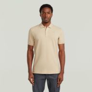 Picture of G-STAR MEN'S DUNDA SLIM POLO IN CREAM 1