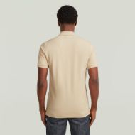 Picture of G-STAR MEN'S DUNDA SLIM POLO IN CREAM 2