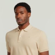 Picture of G-STAR MEN'S DUNDA SLIM POLO IN CREAM 3