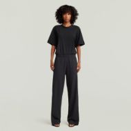 Picture of G-STAR WOMEN'S JERSEY JUMPSUIT IN DK BLACK 1