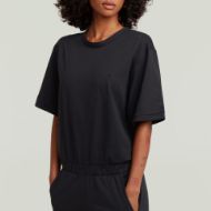 Picture of G-STAR WOMEN'S JERSEY JUMPSUIT IN DK BLACK 3