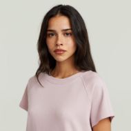 Picture of G-STAR WOMEN'S RAGLAN TOP IN BURNISHED LILAC 3