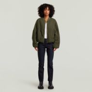 Picture of G-STAR WOMEN'S BOMBER PADDED JACKET IN SHADOW OLIVE GD 4