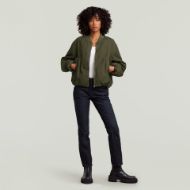Picture of G-STAR WOMEN'S BOMBER PADDED JACKET IN SHADOW OLIVE GD 5
