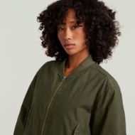 Picture of G-STAR WOMEN'S BOMBER PADDED JACKET IN SHADOW OLIVE GD 3