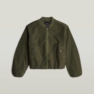 Picture of G-STAR WOMEN'S BOMBER PADDED JACKET IN SHADOW OLIVE GD 6