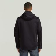 Picture of G-STAR MEN'S BATT HOODED OVERSHIRT IN DK BLACK 2