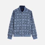 Picture of SCOTCH&SODA MEN'S REVERSIBLE PRINTED JACKET IN NAVY 3