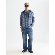 Picture of SCOTCH&SODA MEN'S REVERSIBLE PRINTED JACKET IN NAVY 9