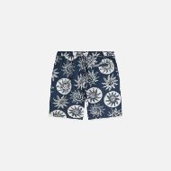 Picture of SCOTCH&SODA MEN'S PRINTED LONG LENGTH SWIM SHORTS IN NAVY 2