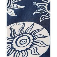 Picture of SCOTCH&SODA MEN'S PRINTED LONG LENGTH SWIM SHORTS IN NAVY 3