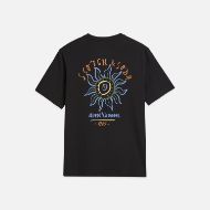 Picture of SCOTCH&SODA MEN'S FRONT AND BACK ARTWORK REGULAR FIT T-SHIRT IN BLACK 2