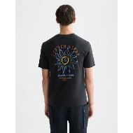 Picture of SCOTCH&SODA MEN'S FRONT AND BACK ARTWORK REGULAR FIT T-SHIRT IN BLACK 5