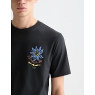 Picture of SCOTCH&SODA MEN'S FRONT AND BACK ARTWORK REGULAR FIT T-SHIRT IN BLACK 6