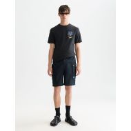 Picture of SCOTCH&SODA MEN'S FRONT AND BACK ARTWORK REGULAR FIT T-SHIRT IN BLACK 7