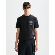 Picture of SCOTCH&SODA MEN'S FRONT AND BACK ARTWORK REGULAR FIT T-SHIRT IN BLACK 4