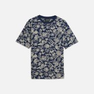 Picture of SCOTCH&SODA MEN'S PRINTED REGULAR FIT T-SHIRT IN NAVY 1