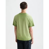 Picture of SCOTCH&SODA MEN'S EMBROIDERED ARTWORK RELAXED-FIT GARMENT-DYED T-SHIRT IN GREEN 5