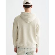 Picture of SCOTCH&SODA MEN'S BASQUIAT WASHED ARTWORK RELAXED-FIT HOODIE IN LIGHT PASTEL GREY 5