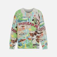 Снимка на SCOTCH&SODA МЪЖКИ ПУЛОВЕР BASQUIAT PRINTED LOOSE FIT В КОМБИНАЦИЯ 1