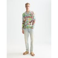 Снимка на SCOTCH&SODA МЪЖКИ ПУЛОВЕР BASQUIAT PRINTED LOOSE FIT В КОМБИНАЦИЯ 7
