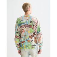 Снимка на SCOTCH&SODA МЪЖКИ ПУЛОВЕР BASQUIAT PRINTED LOOSE FIT В КОМБИНАЦИЯ 5